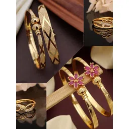 Anouk Gold-Plated American Diamond-Studded Jewellery Set-picture-37