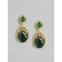 Anouk Gold Plated Contemporary Drop Earrings-picture-34