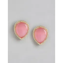 Anouk Gold Plated Contemporary Studs Earrings-picture-22