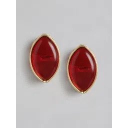 Anouk Gold-Plated Cubic Zirconia Contemporary Studs Earrings-picture-38