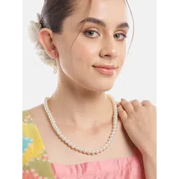 Anouk Gold-Plated Pearl Jewellery Set-picture-15