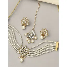 Anouk Kundan Studded & Beaded Jewellery Set-picture-11