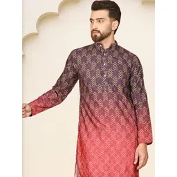 Anouk Men Cotton Straight Kurtas-image-13