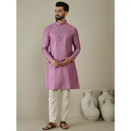 Anouk Men Ethnic Motifs Embroidered Thread Work Kurta-picture-34