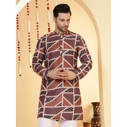 Anouk Men Floral Printed Kurta-picture-21