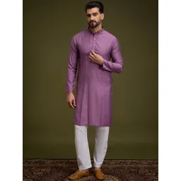Anouk Men Geometric Embroidered Thread Work Kurta-picture-23