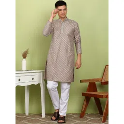 Anouk Men Geometric Printed Kurta-picture-10