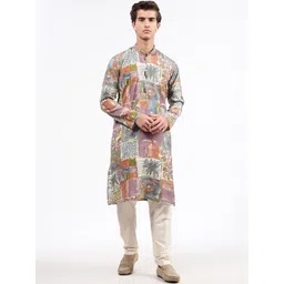 Anouk Men Printed Kurta-picture-18