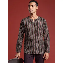 Anouk Men Printed Pure Cotton Kurta-image-49