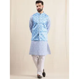 Anouk Men Printed Regular Kurta with Pyjamas-picture-14