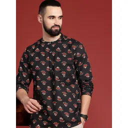 Anouk Men Pure Cotton Ethnic Motifs Printed Kurta-image-27