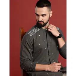 Anouk Men Pure Cotton Printed Kurta-image-23