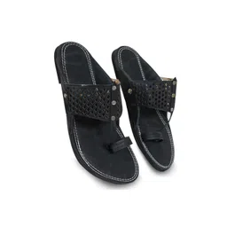 Anouk Men Self Design Casual Thong Flip Flops image 2