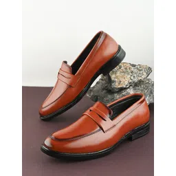 Anouk Men Solid Slip-On Formal Loafers-picture-26