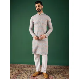 Anouk Men Thread Work Kurta-picture-30
