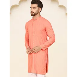 Anouk Men Viscose Rayon Straight Kurtas-picture-22