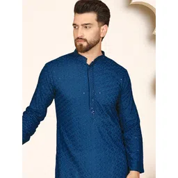 Anouk Men Viscose Rayon Straight Kurtas-picture-23