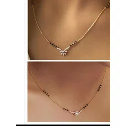 Anouk Pack of 2 Brass Mangalsutra-picture-23