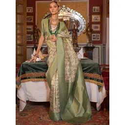 Anouk Paisley Zari Kanjeevaram Saree-picture-21