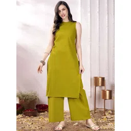 Anouk Pure Cotton Sleeveless Tunic & Trouser Co-Ords-picture-40