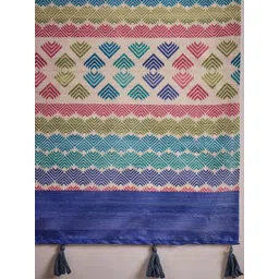 Anouk Striped Satin Tussar Saree image 2