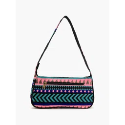 Anouk Structured Shoulder Bag with Quilted image 4