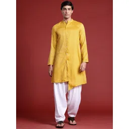 Anouk Tyohaar Collection Sequinned Asymmetric Kurta-picture-14