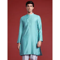 Anouk Tyohaar Collection Straight Kurta with Thread Work-picture-15