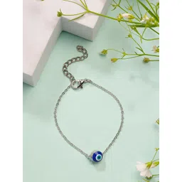 Anouk Women Brass Silver-Plated Link Bracelet-picture-35