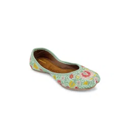 Anouk Women Embellished Ethnic Mojaris with Embroidered Flats image 1
