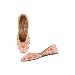 Anouk Women Embellished Mojaris Flats image 4