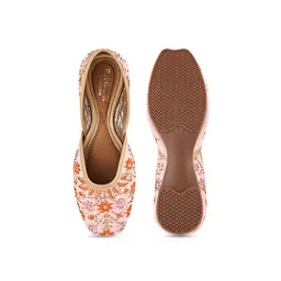 Anouk Women Embellished Mojaris Flats image 5