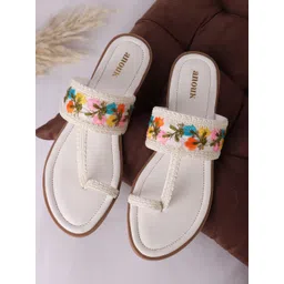 Anouk Women Embellished One Toe Flats-picture-21