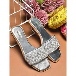 Anouk Women Embellished Open Toe Flats-picture-21