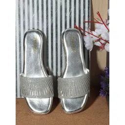 Anouk Women Embellished Open Toe Flats-picture-12