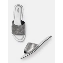 Anouk Women Embellished Open Toe Flats-picture-29