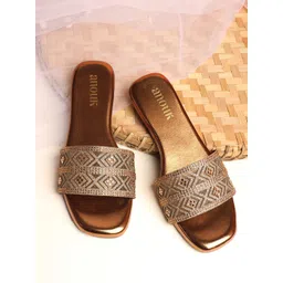 Anouk Women Embellished Open Toe Flats-picture-33