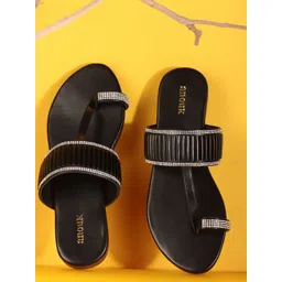 Anouk Women Embellished Open Toe Flats-picture-12