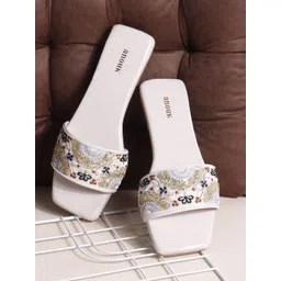 Anouk Women Embellished Open Toe Flats-picture-28