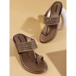 Anouk Women Embellished Wedge Heel Sandals-picture-35