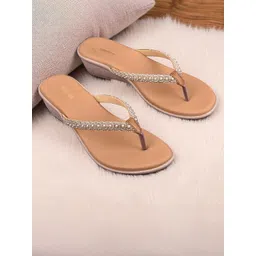 Anouk Women Embellished Wedge Sandals-picture-17