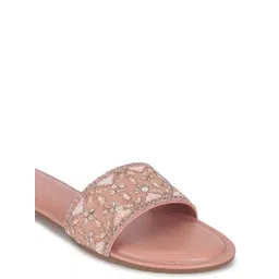 Anouk Women Ethnic - Embellished Open Toe Flats image 4