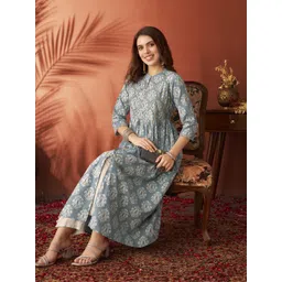 Anouk Women Floral Embroidered Kurta-picture-22