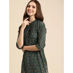 Anouk Women Floral Printed Kurta-picture-17