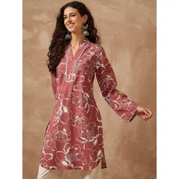 Anouk Women Floral Printed Kurta-picture-17