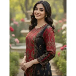 Anouk Women Floral Printed Kurta-picture-40