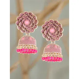 Anouk Women Gold Plated Jhumka-picture-36