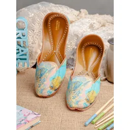 Anouk Women Mojaris with Embroidered Flats-picture-10