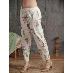 Anouk Women Off White Kurta Sets image 4