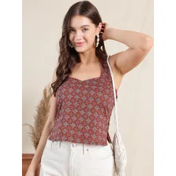 Anouk Women Pack of 1 Cotton Printed Top-picture-24